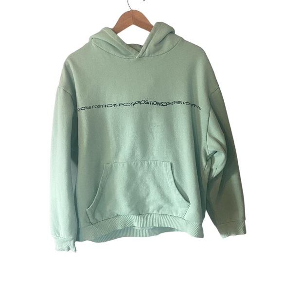 SOLD Ariana Grande Positions Mint Hoodie - Picture 4 of 11